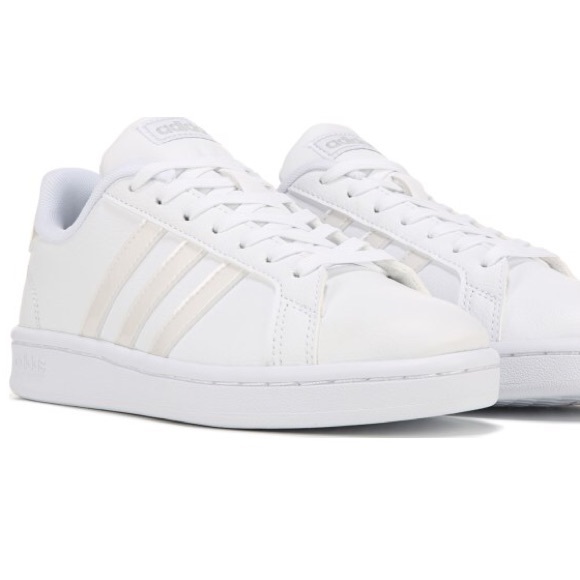 adidas court star white